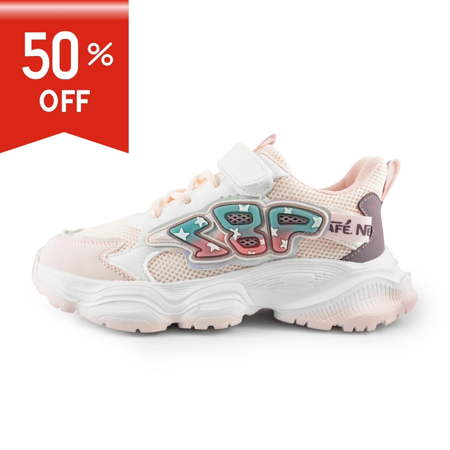 Youth Girl Sneakers - 2308 Pink