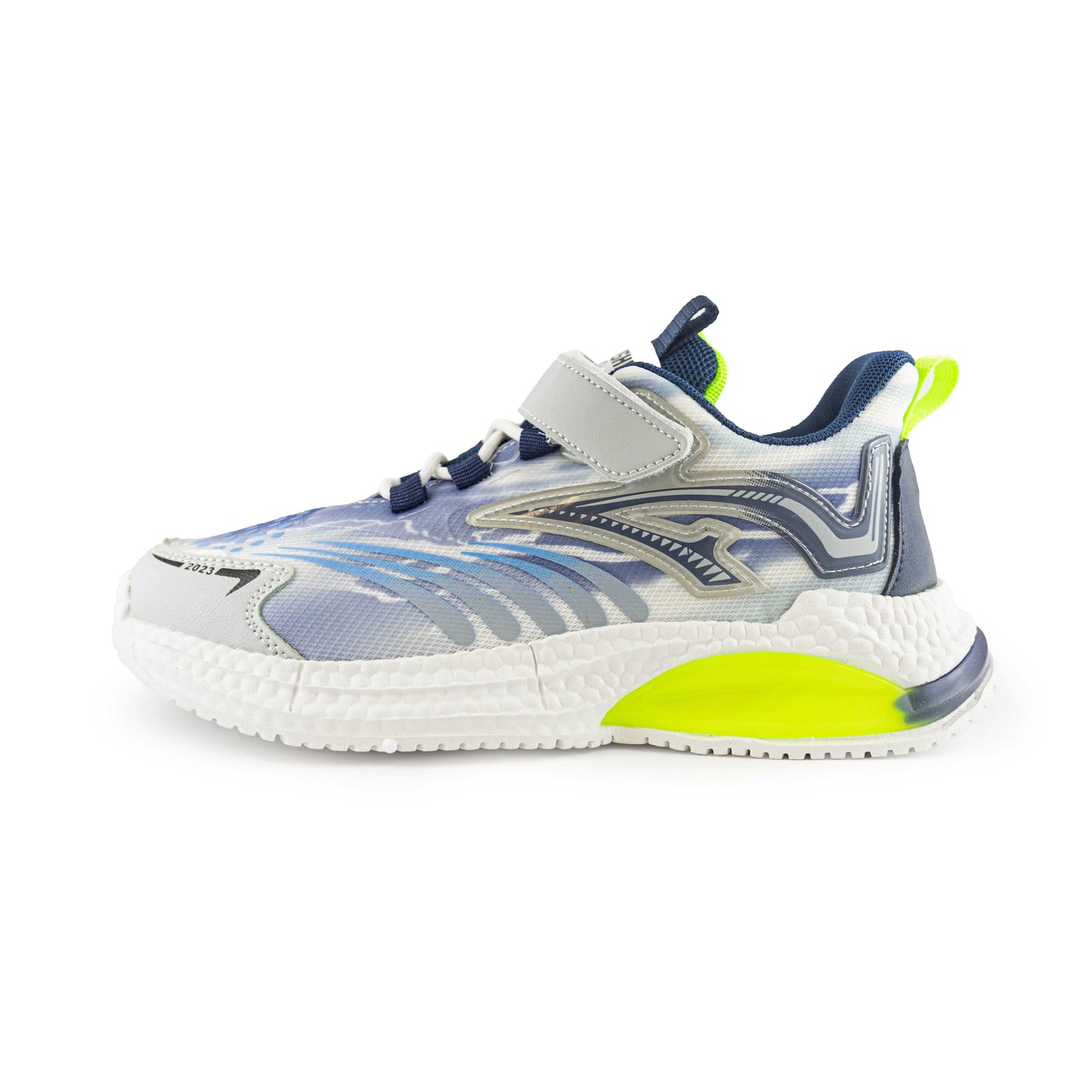 Youth Lightning Speed Sneakers Bright Green – Lightweight, Breathable, Running Shoes