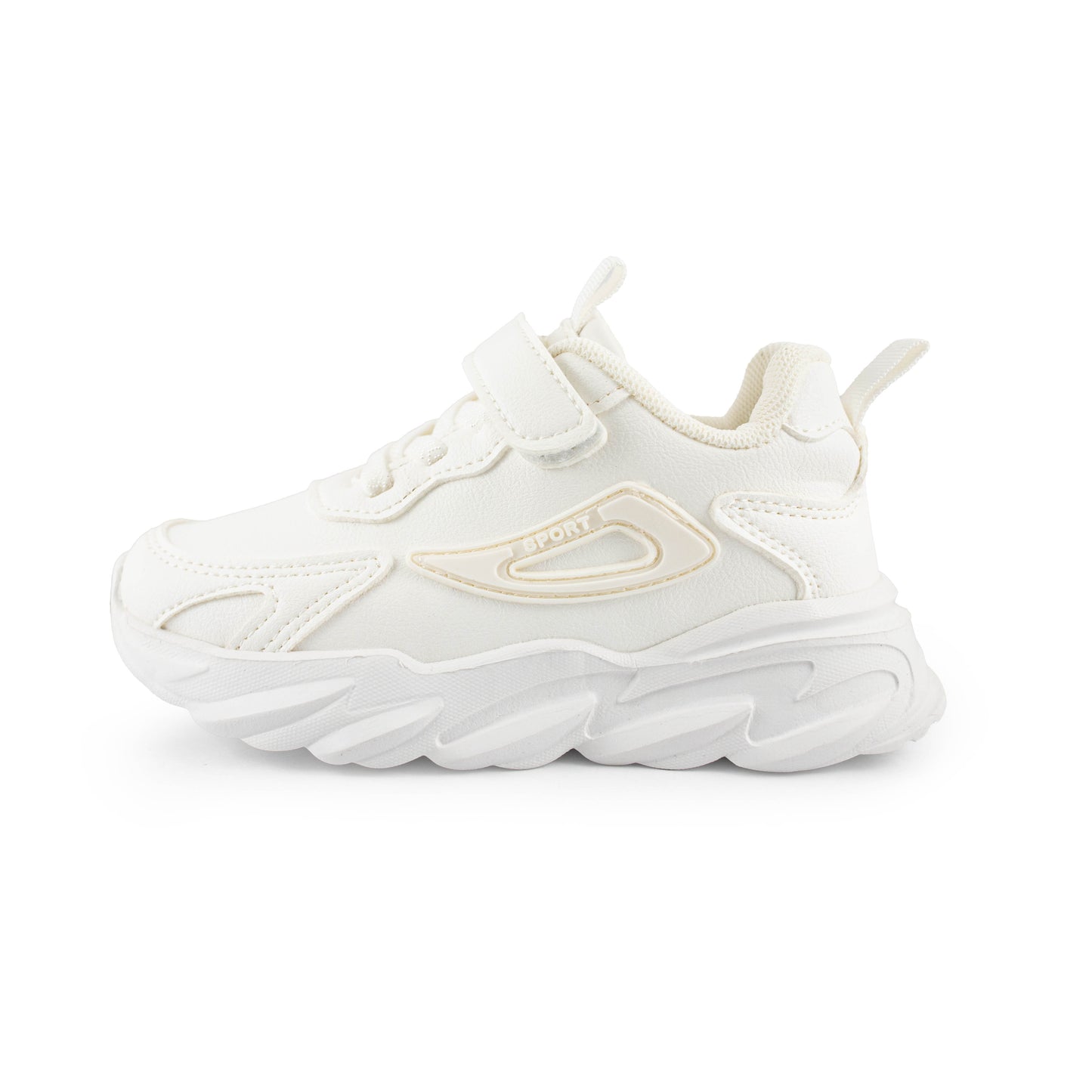 Kids'/Youth Unisex Sneaker - 3376B White