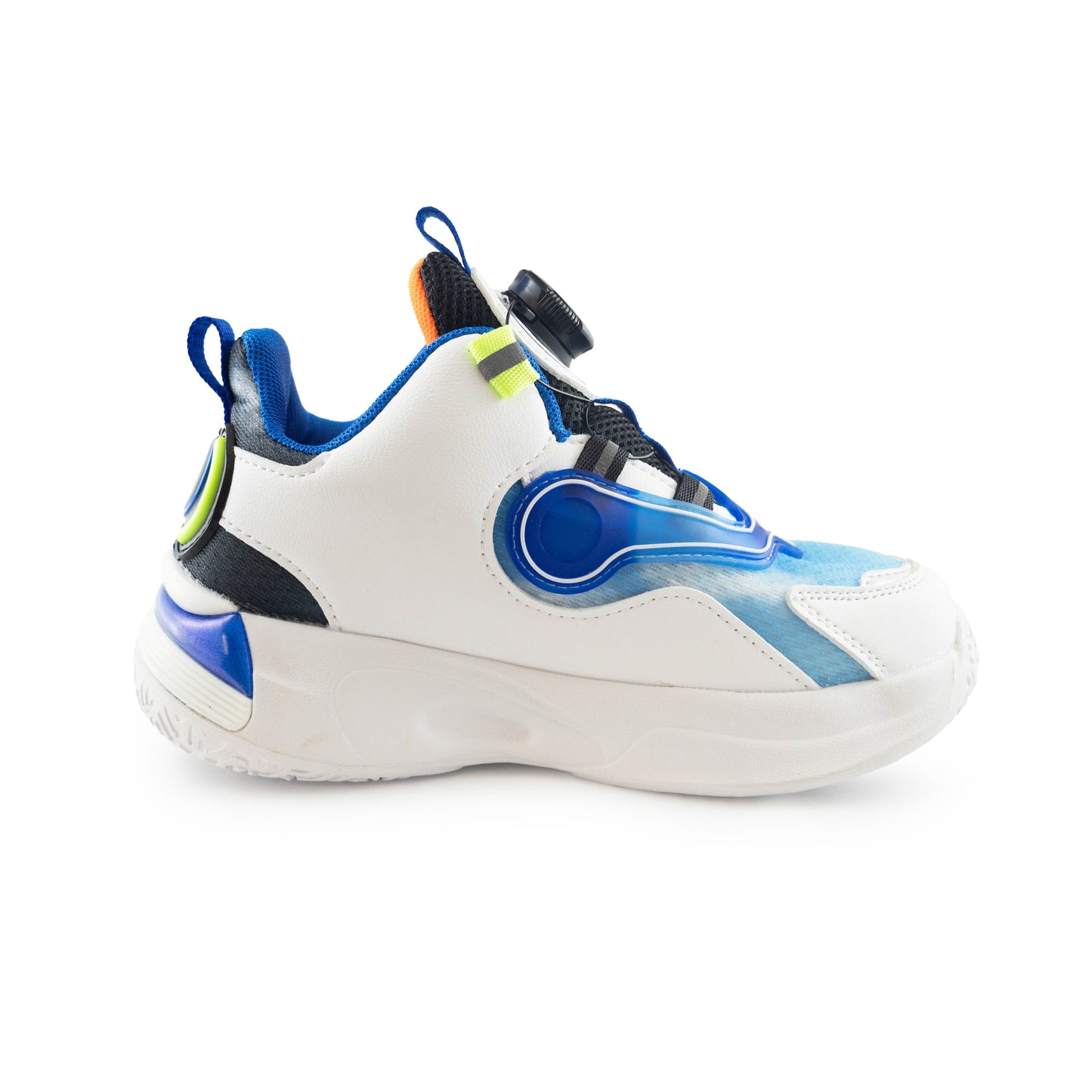 Kids' Led Sneakers with Rotating Buckle and Flywheel – 6267Blue