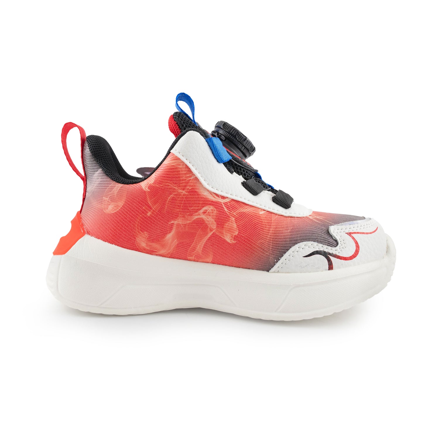 Kids' Superhero Rotary buckle Sneakers – 836 Black Red