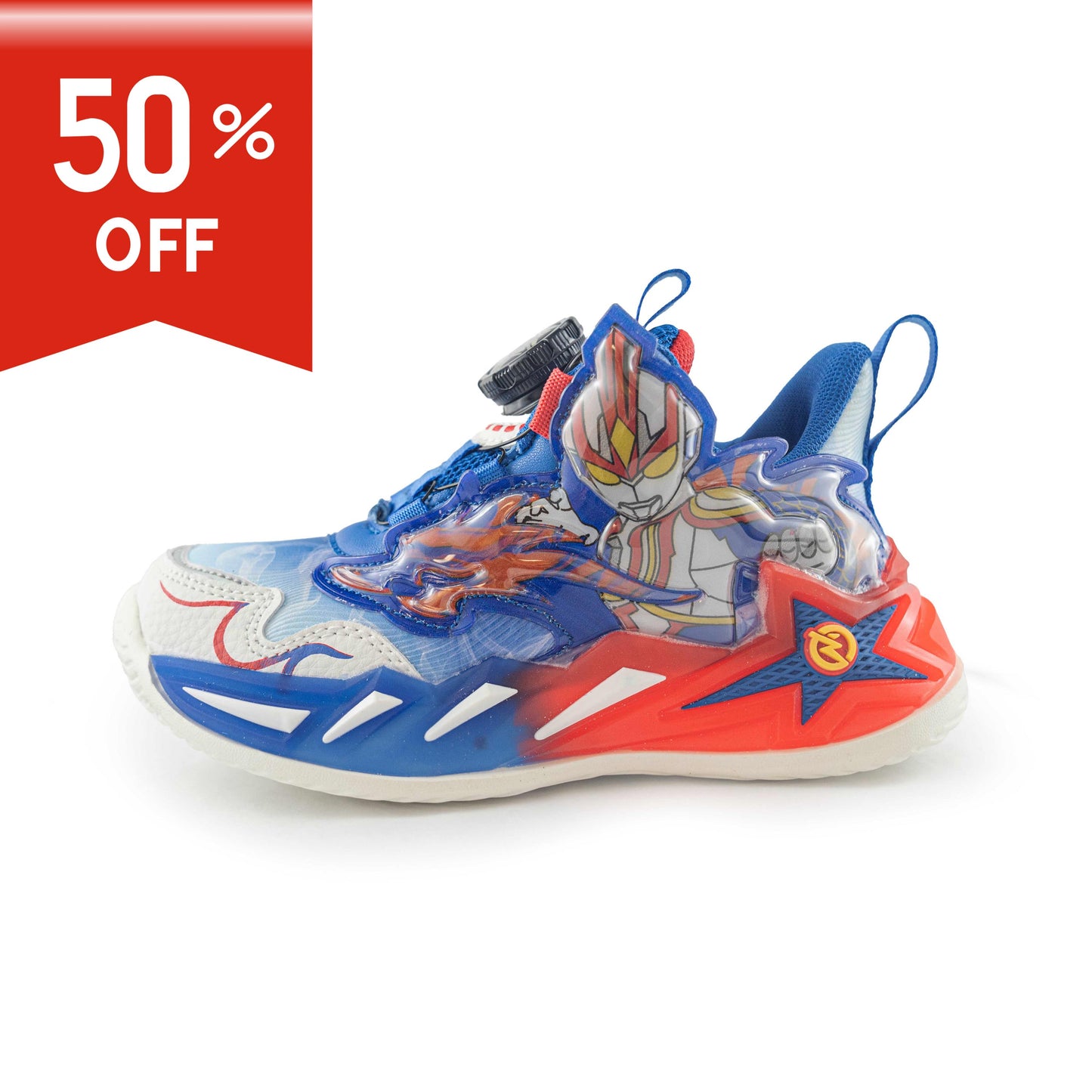 Kids' Superhero Rotary buckle Sneakers – 836 Blue