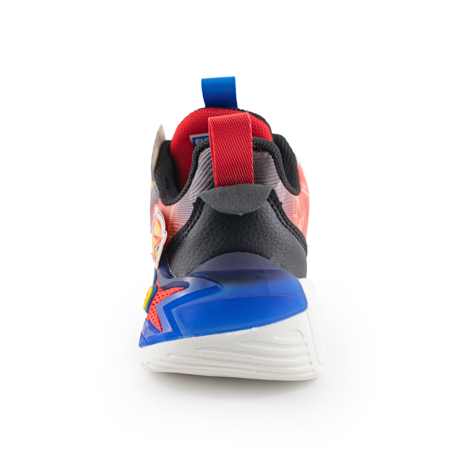 Kids' Superhero Rotary buckle Sneakers – 837 Black Red