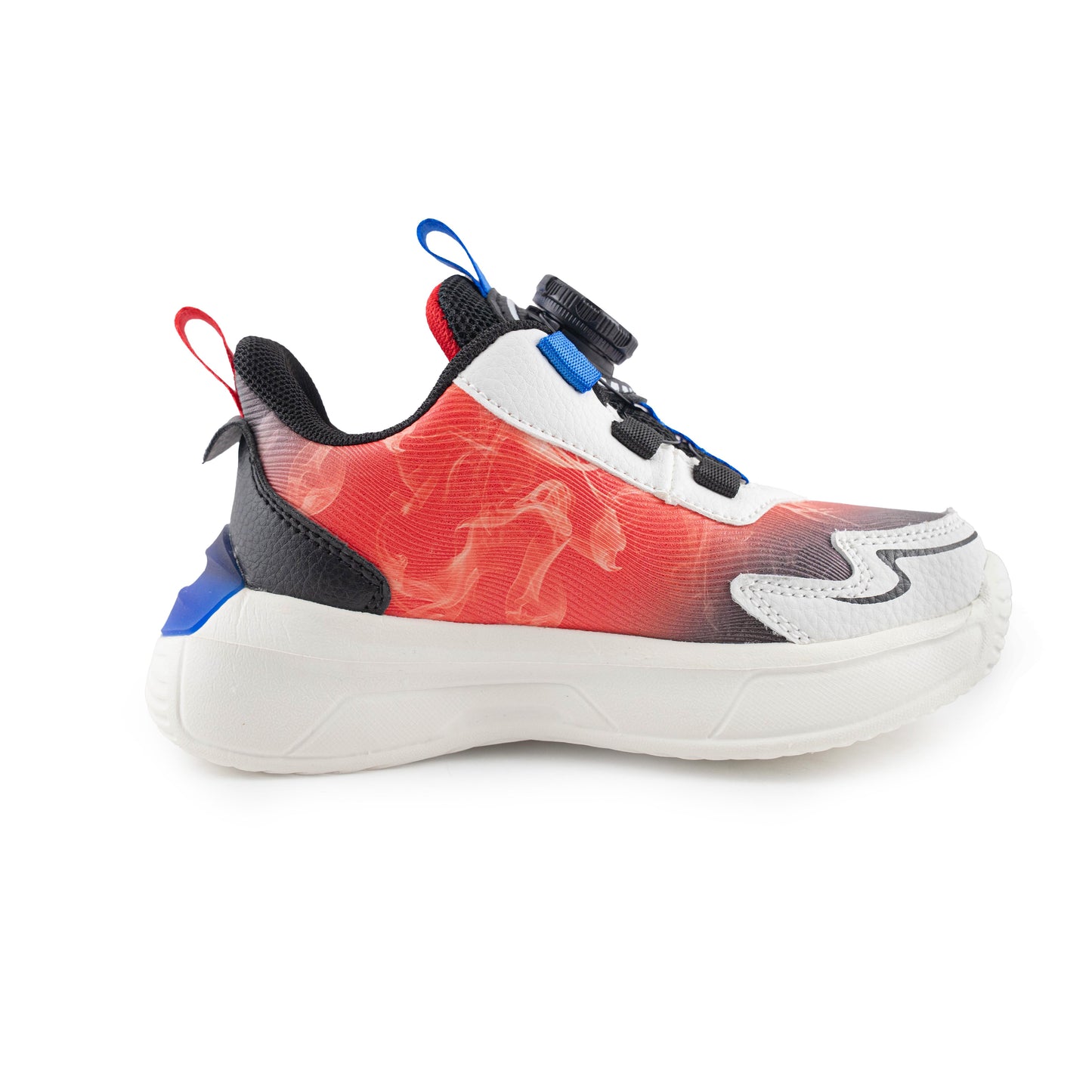 Kids' Superhero Rotary buckle Sneakers – 837 Black Red