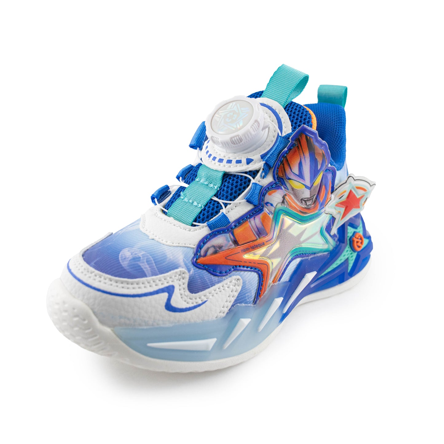 Kids' Superhero Rotary buckle Sneakers – 837 Blue