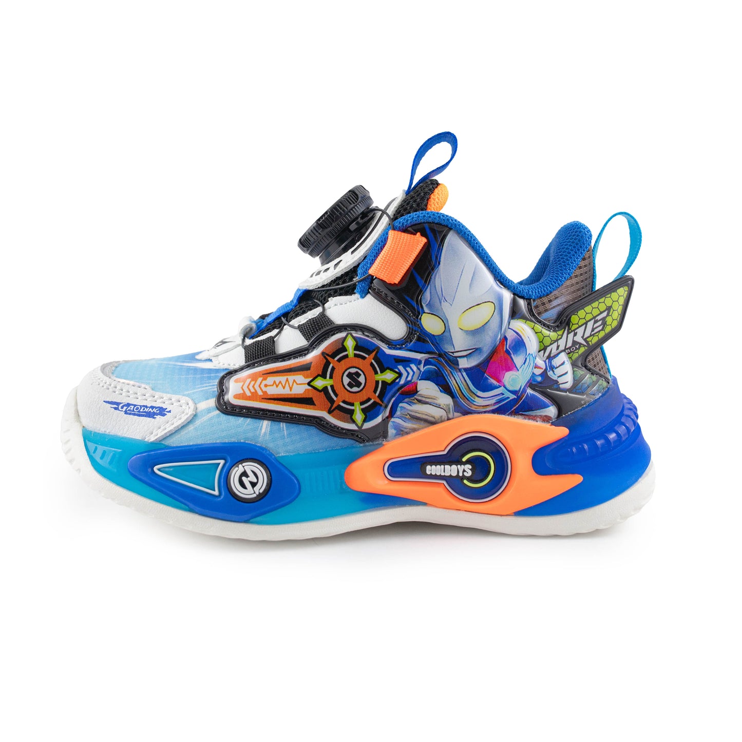 Kids' Superhero Rotary buckle Sneakers – 850 Blue