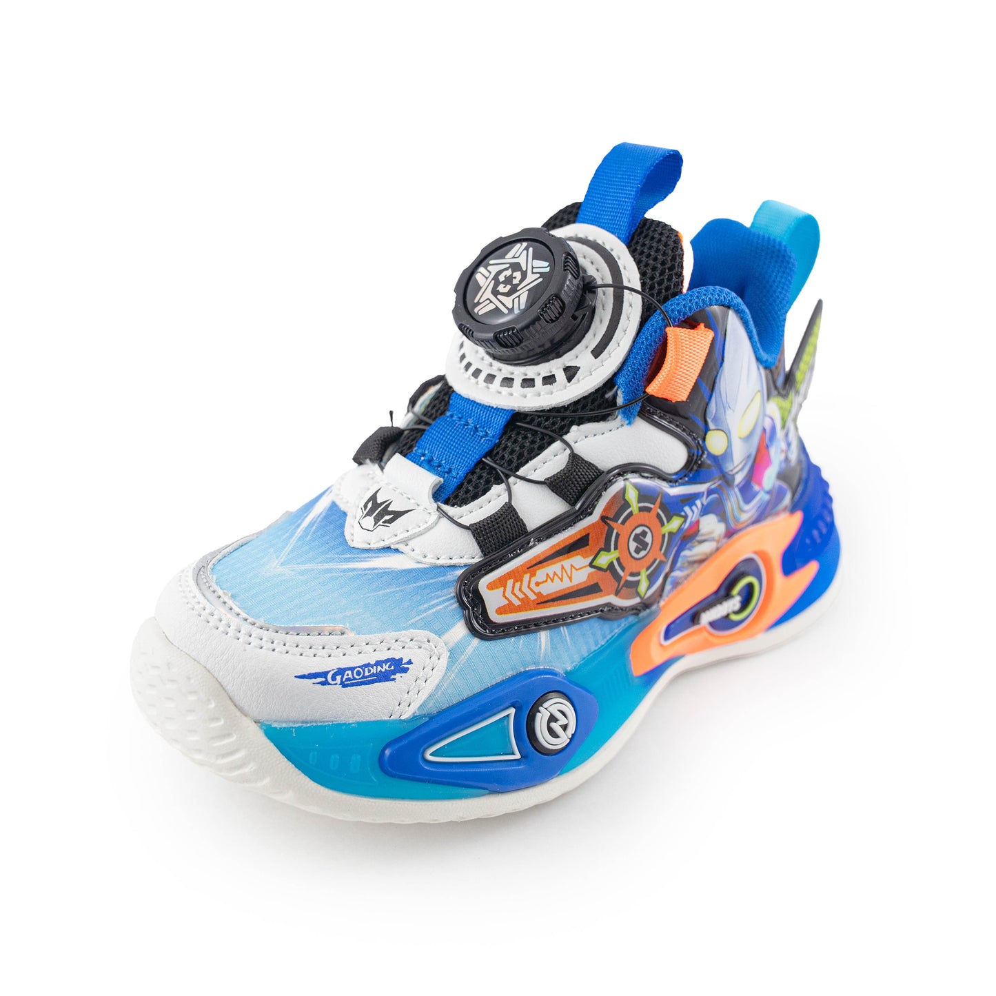 Kids' Superhero Rotary buckle Sneakers – 850 Blue