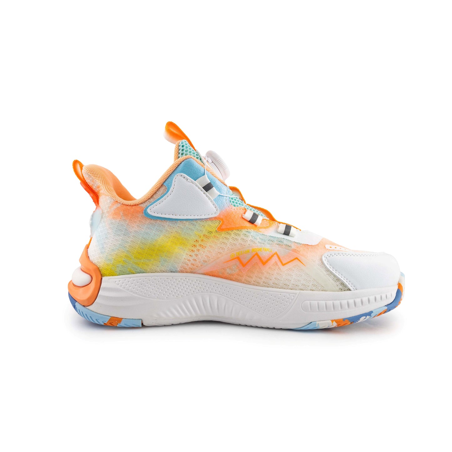 Youth Boy Sneakers - Basketball Shoes - 9066 Orange