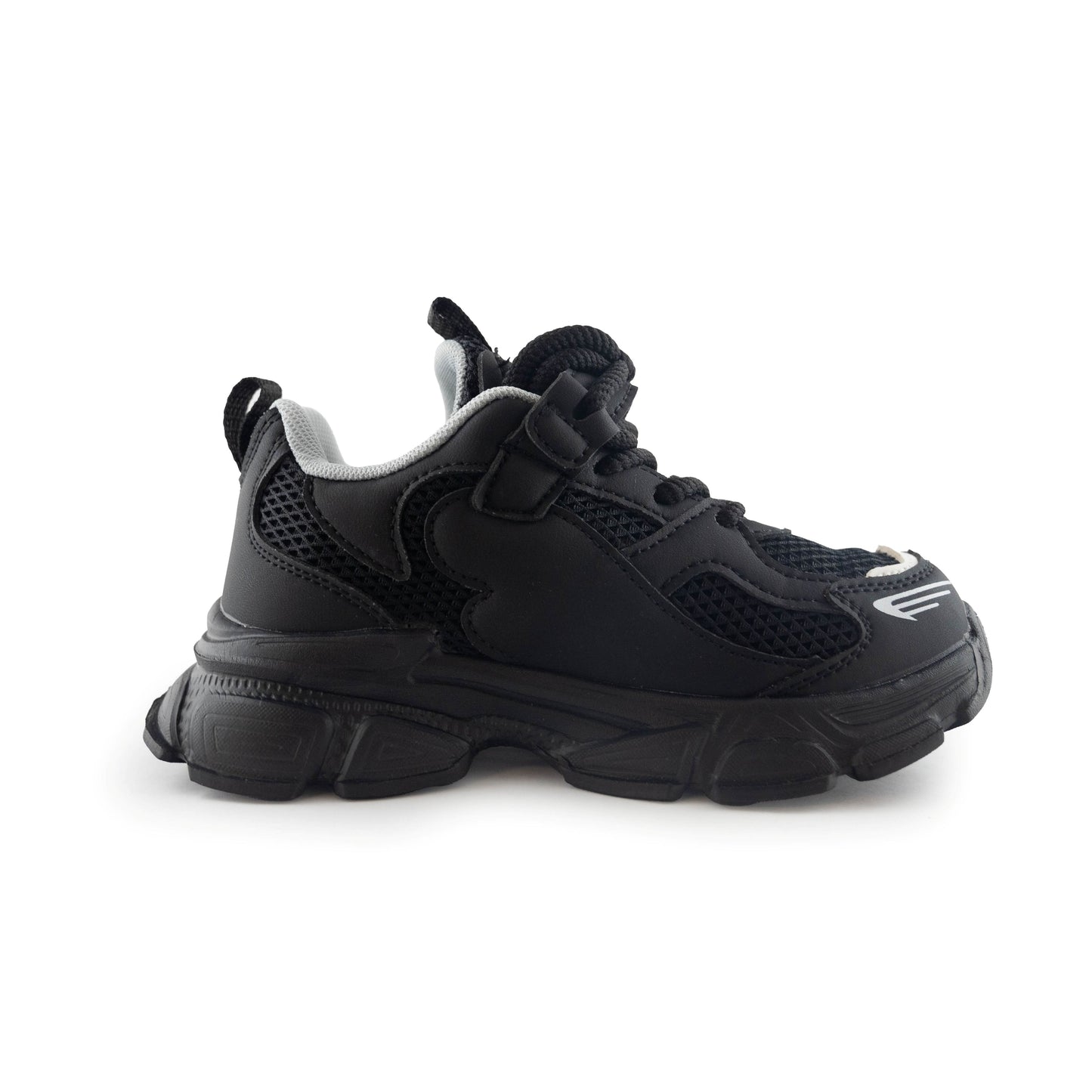 Kids' Chunky Sneakers – Stylish & Comfortable Sport Shoes Black A6815 Black