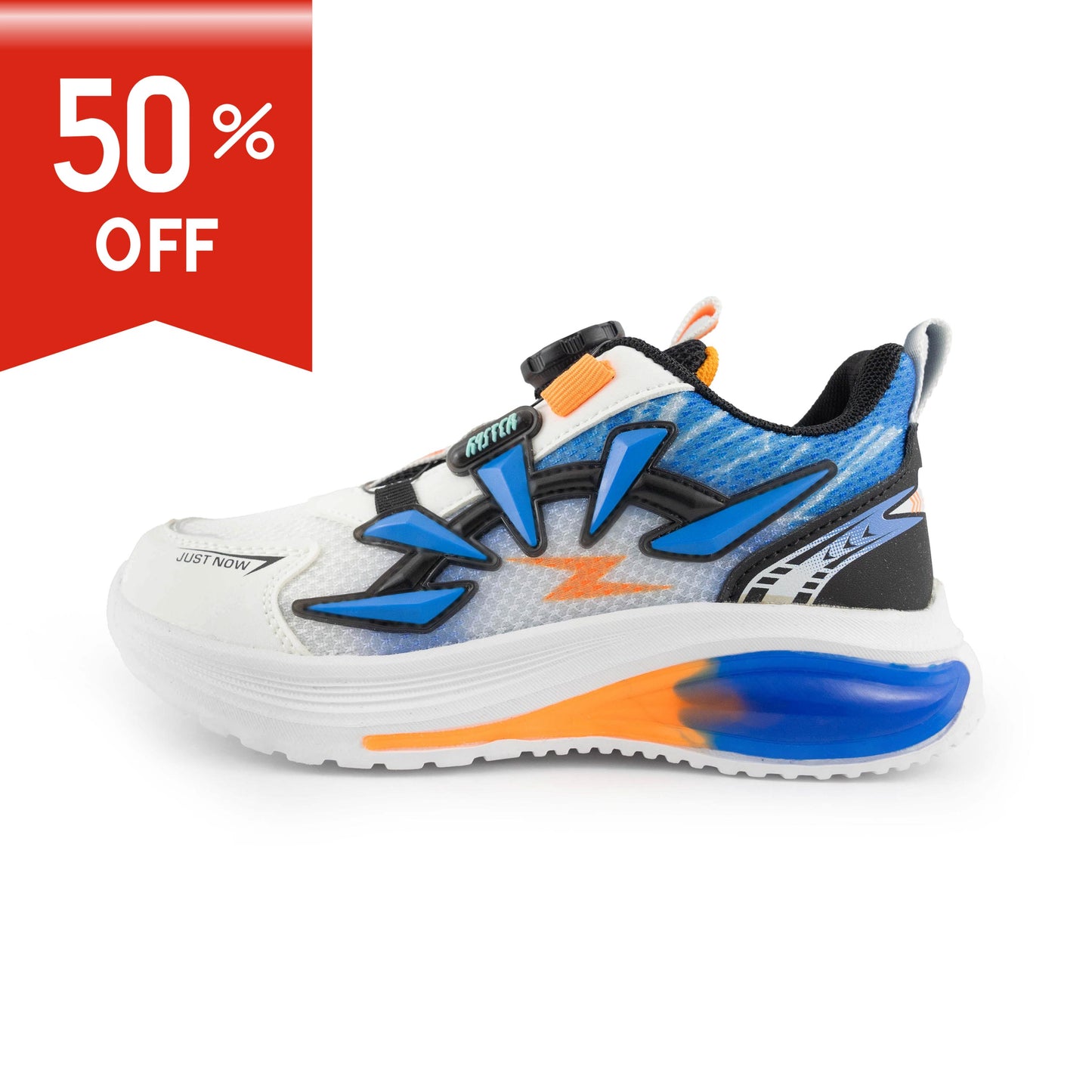 Youth Rotary buckle Sneakers - B6801 Blue