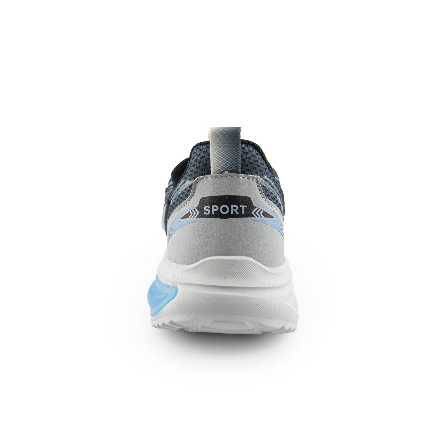 Youth Rotary buckle Sneakers - B6801 Cyan/Gray