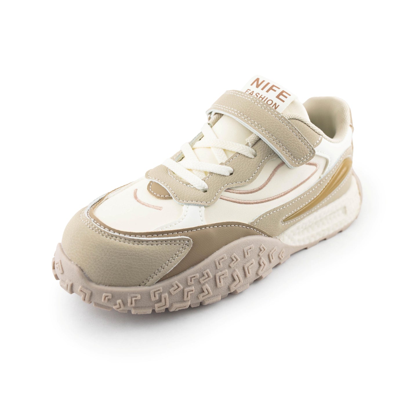 Youth Non-slip Sneakers - BBW771 Beige