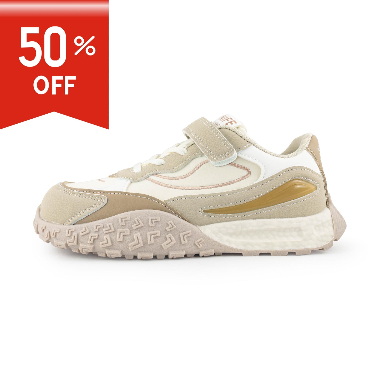 Youth Non-slip Sneakers - BBW771 Beige