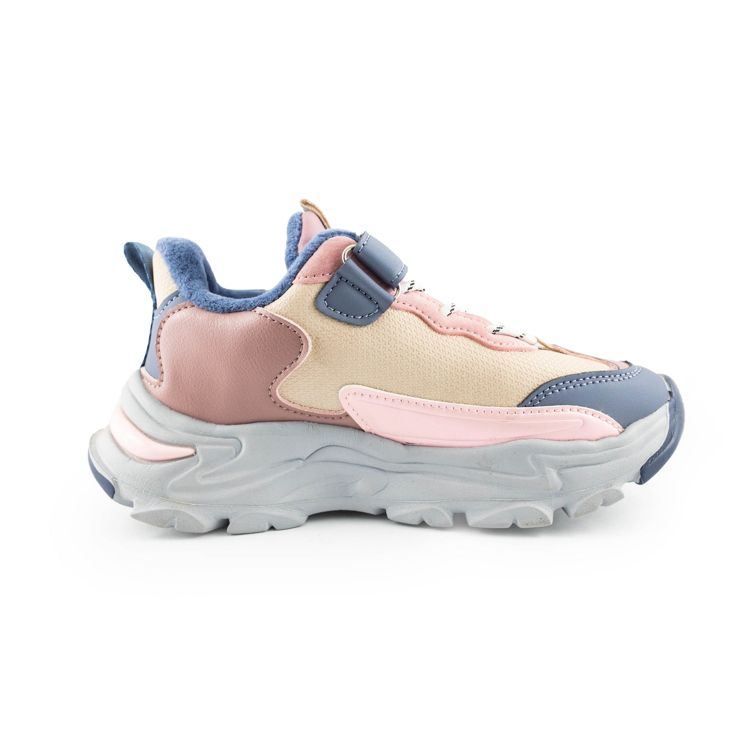 Youth Life Style Sneaker - C8006 Pastel pink/Blue/Beige