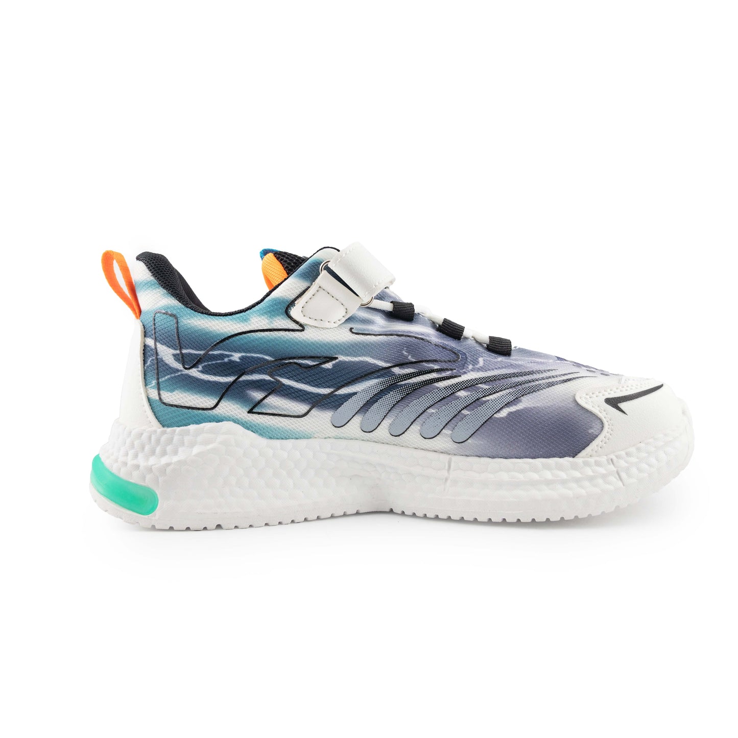 Youth Lightning Speed Sneakers Lake Green – Lightweight, Breathable, Running Shoes C01LG