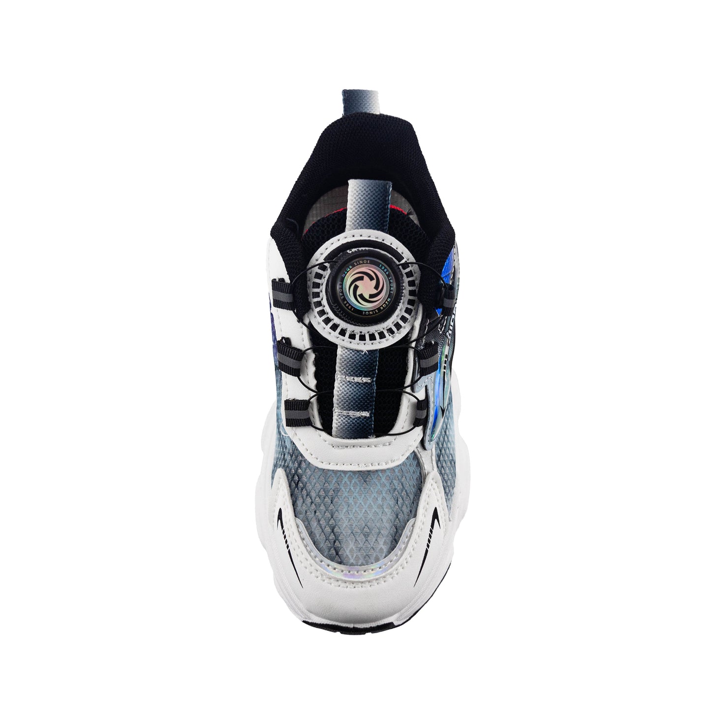 Kids' AirDisk Rotary buckle Sneakers D3031 Blue/Green/Black