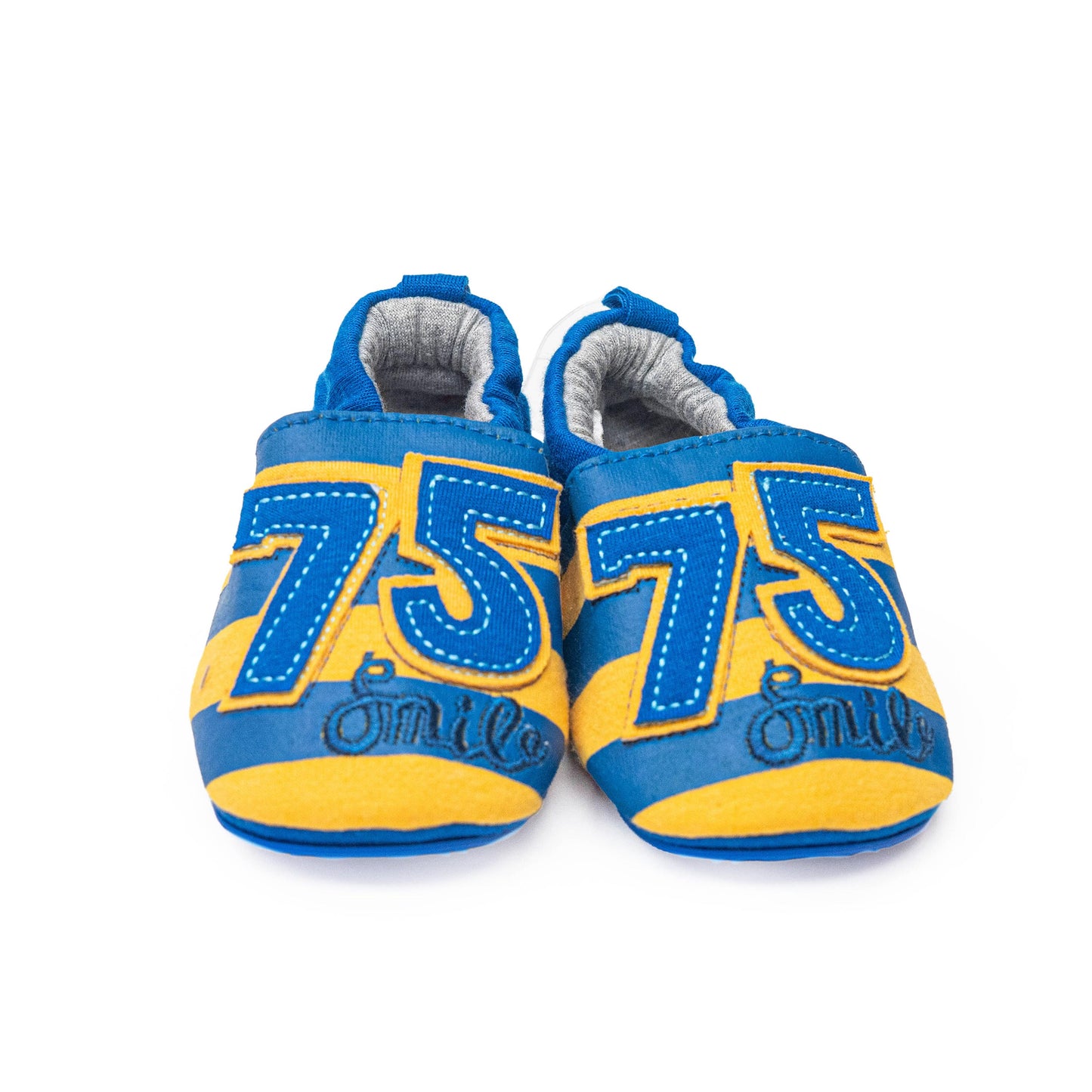 75 pre-walking shoes Blue/Yellow