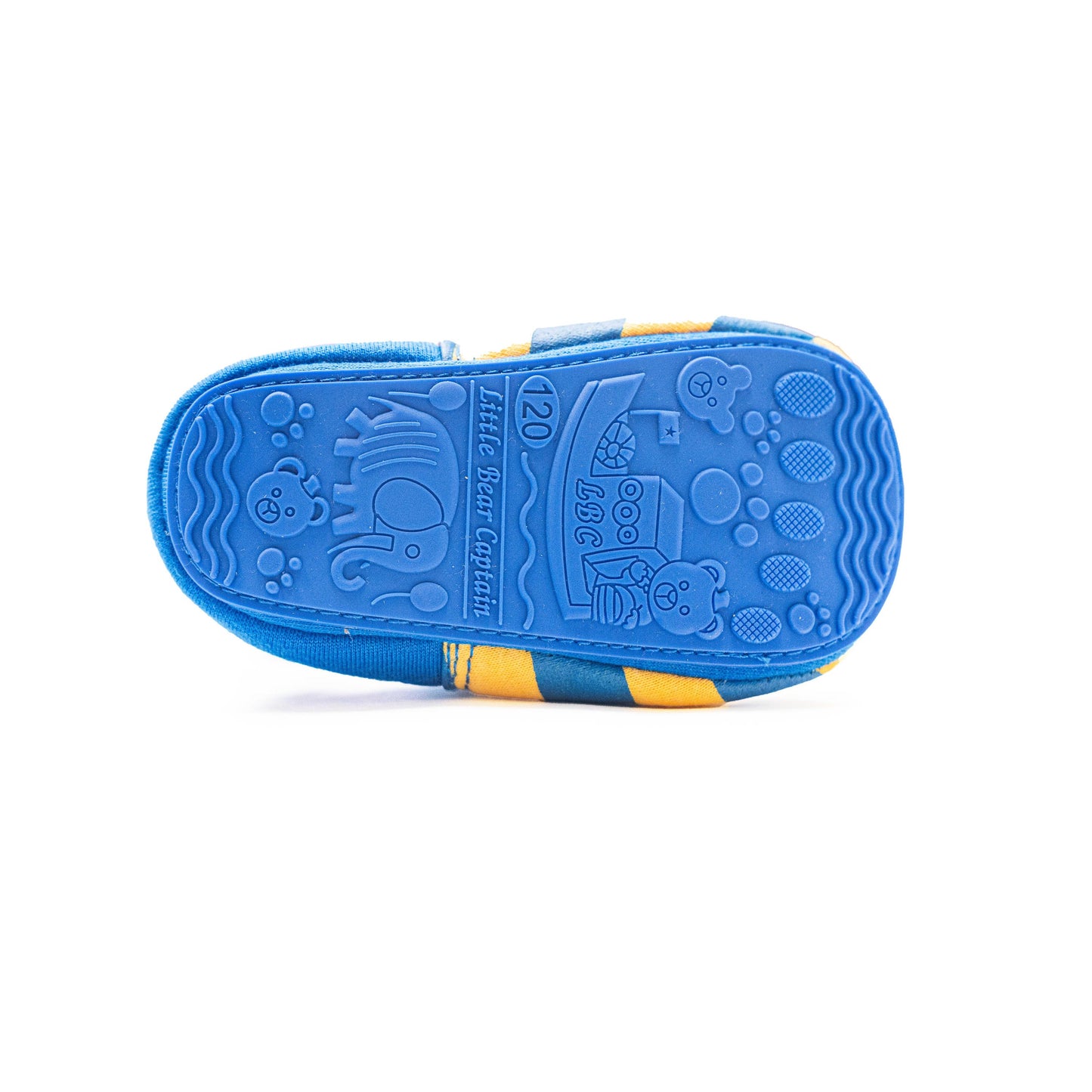 75 pre-walking shoes Blue/Yellow