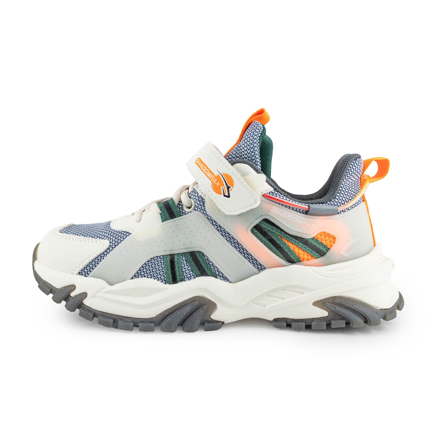 Shaoowfax Kids'/ Youth Trail Sneakers UK131059 Gray / Orange