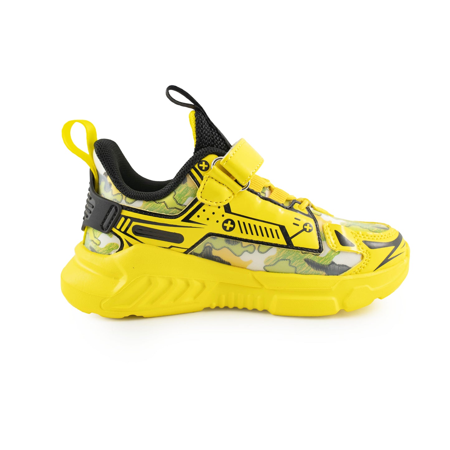Shaoowfax Youth Fashion Children's Sports Shoes Boys Running Sports Shoes - UK143050 Yellow