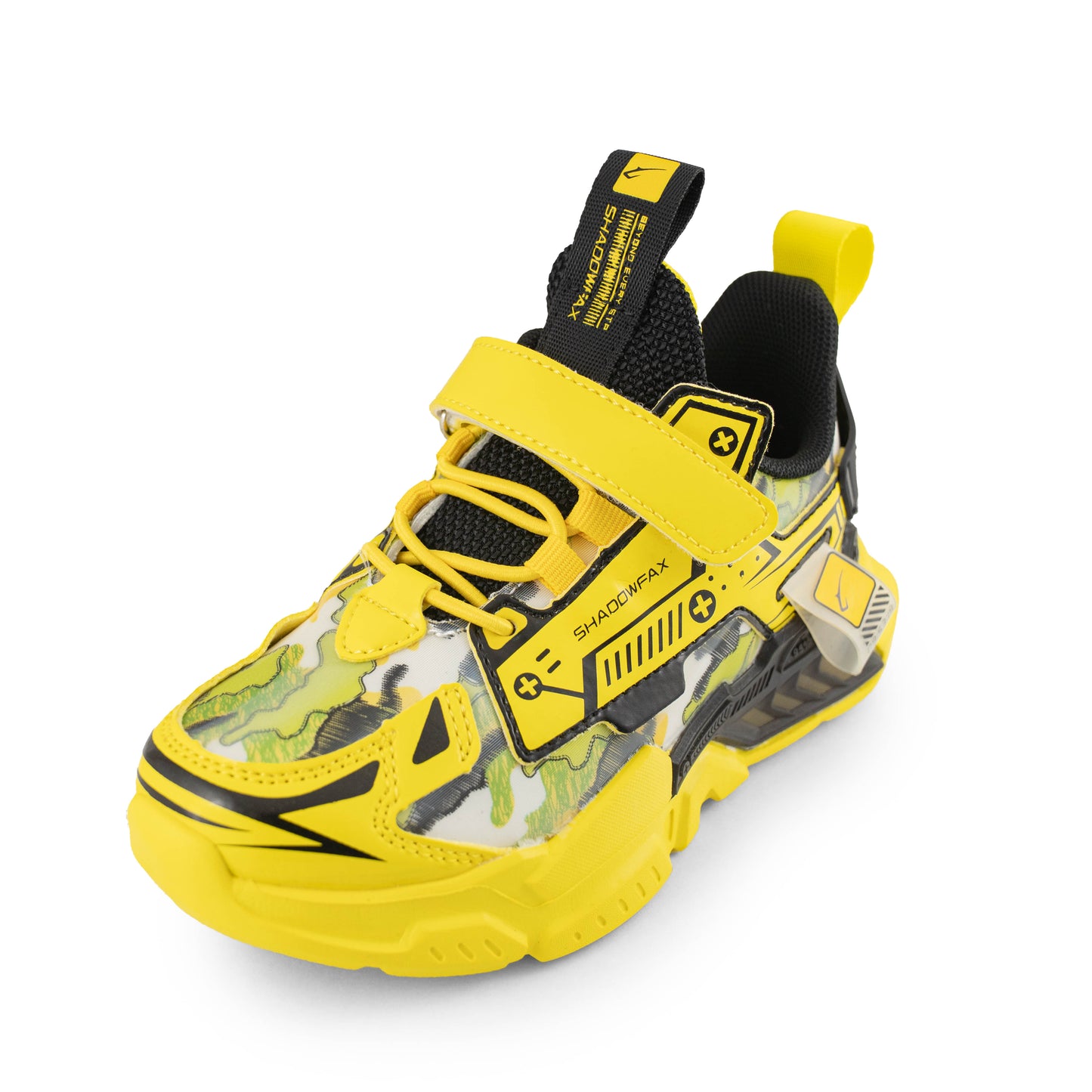 Shaoowfax Youth Fashion Children's Sports Shoes Boys Running Sports Shoes - UK143050 Yellow