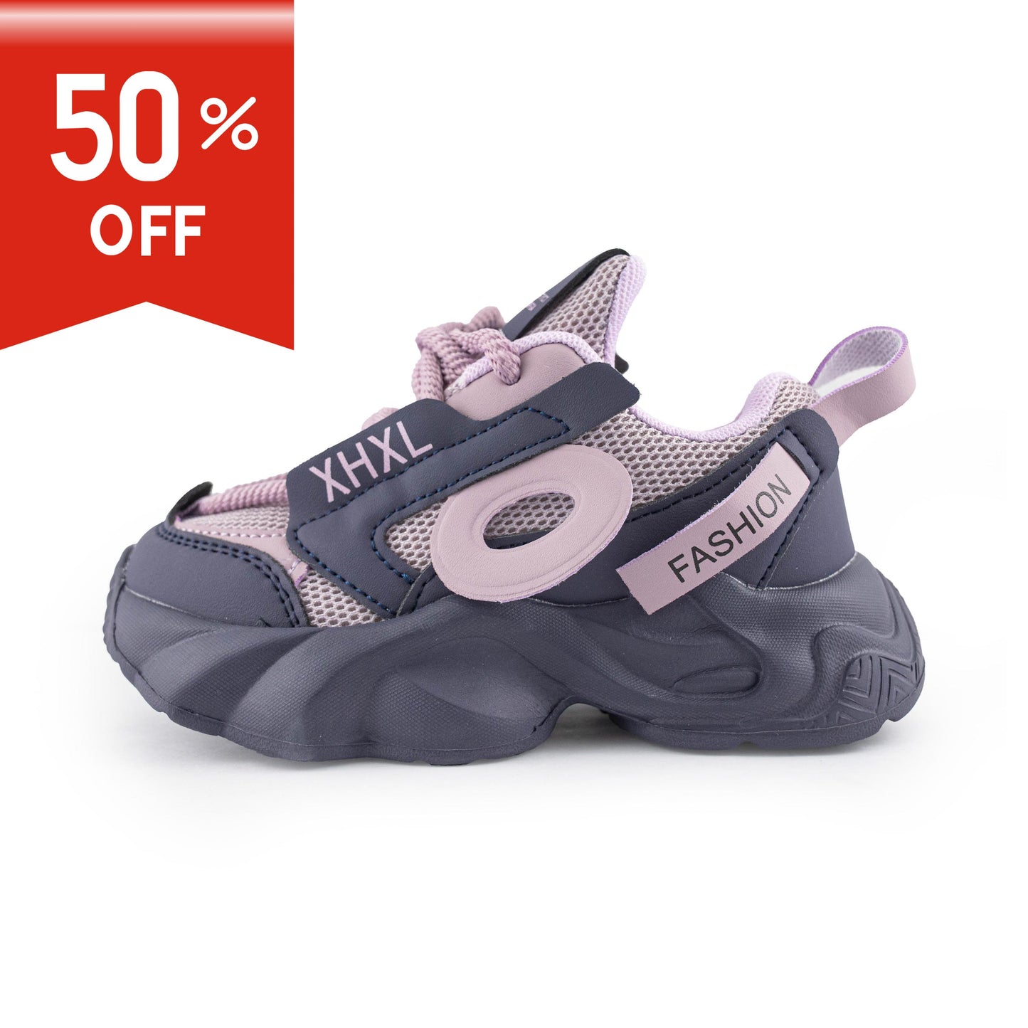 Kids' XHXL3328 Casual Sneakers - Purple