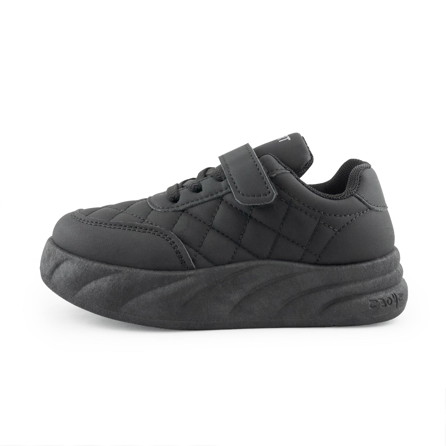 Kids' Quilted Comfort Sneakers - ZY986 Black