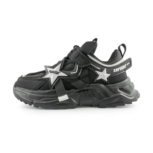 Xaviers Star Kids'/Youth Sneakers 8821 Black
