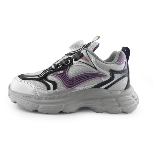 Kids'/Youth Rotary buckle Sneakers - A78862 Purple