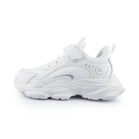 Kids'/Youth Unsex Sneakers - A9002 White