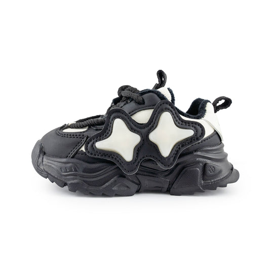 Black Star Kids' Sneakers for B2057D Black