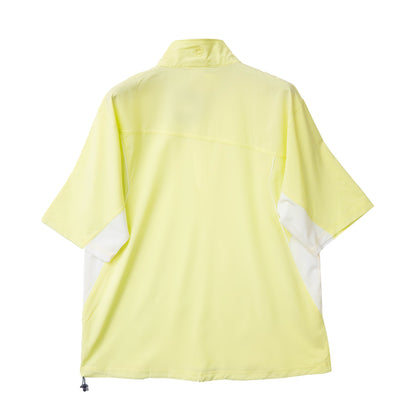 Men's Half Zip Lightweight Short Sleeve Shirt