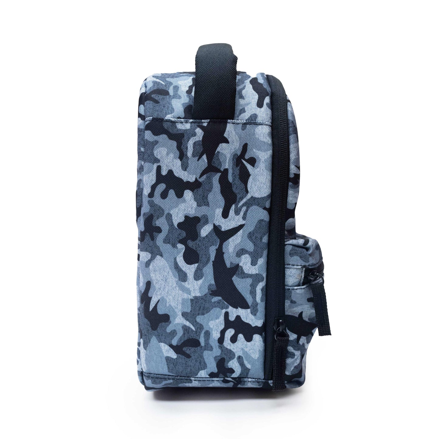 Hurley Insulated Lunch Tote Bag Blue Camo