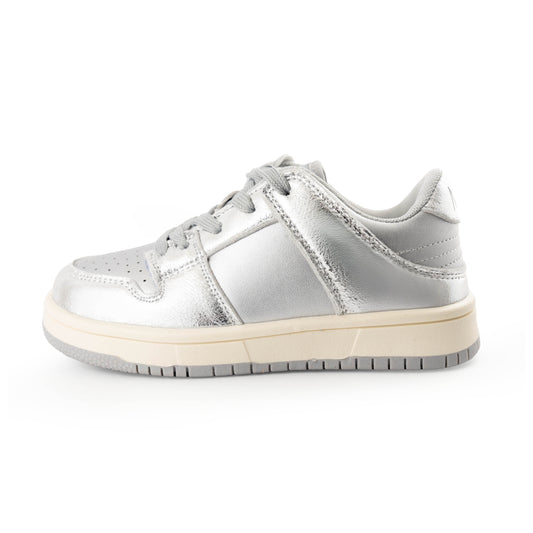 Kids'/Youth Retro Low-Top Sneakers - YY601 Sliver