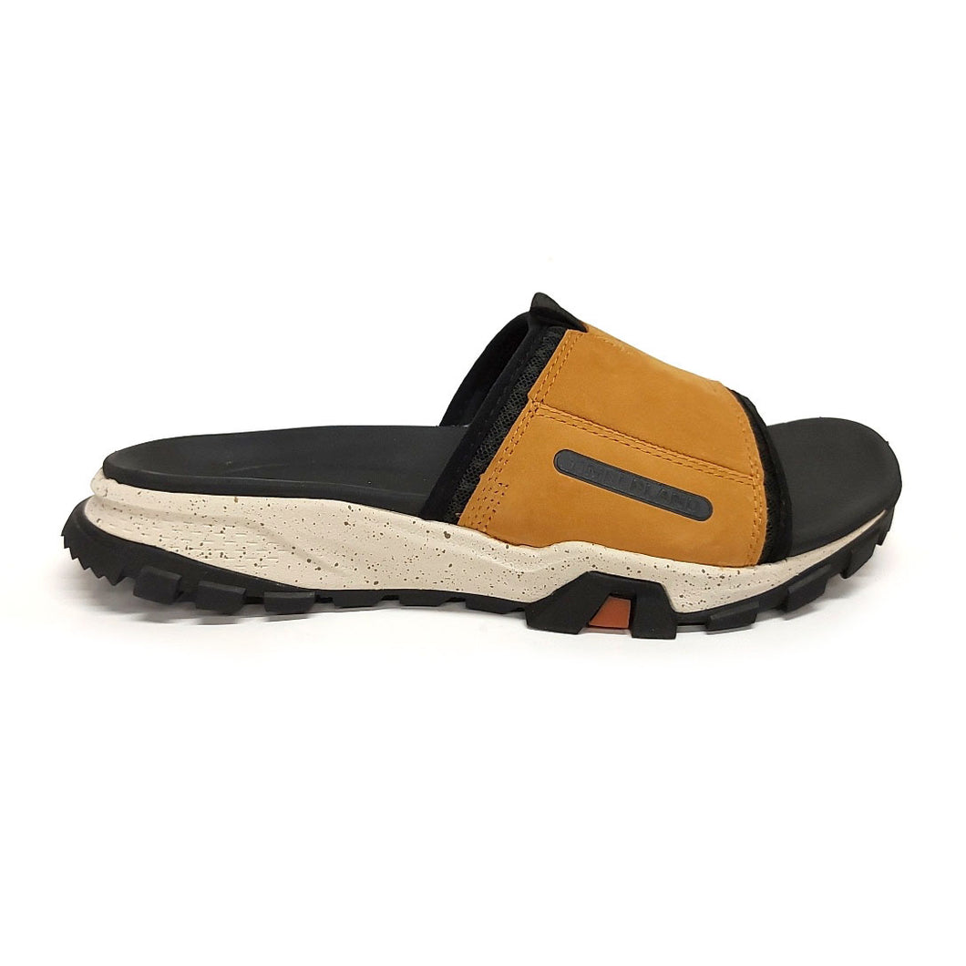 Men's Garrison Trail Mixed-Media Slide Sandals