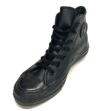 Load image into Gallery viewer, Chuck Taylor All Star Leather High Top in Black Monochrome
