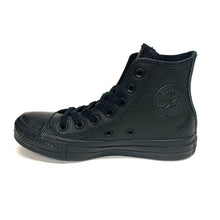 Load image into Gallery viewer, Chuck Taylor All Star Mono Leather High Top Black/Black
