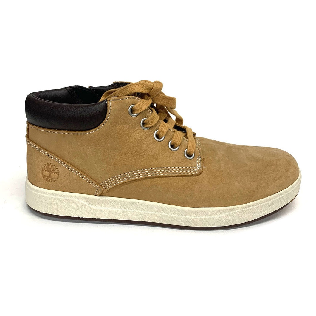 Junior Davis Square Leather Chukka Shoes